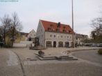 Gepflegtes Haus im Herzen von Schwabmünchen am Schrannenplatz 8,6 % Rendite - Blick vom Schrannenplatz